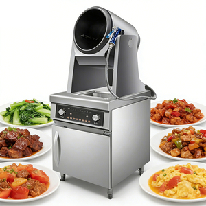 Automatic Cooking Robot for Takeaway Kitchen Automated Stir-Frying Staff Shortage Solution Cooking Equipment Motor Stainless - Product Image 4
