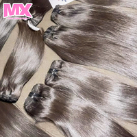 Paquetes de Cabello Liso Remy 10A Sin Procesar 100% Natural, Muestra Gratis, Paquetes de Cabello Virgen Crudo con Cutícula Alineada, Proveedor de Cabello Indio