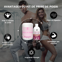 Kit de Prise de Poids Marque Blanche, Suppléments à Base de Plantes, Vente en Gros, Personnalisation, Produits pour la Prise de Poids