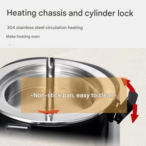 Distributeur de <span class=keywords><strong>chocolat</strong></span> <span class=keywords><strong>chaud</strong></span> en acier inoxydable 5L/10L, <span class=keywords><strong>machine</strong></span> à <span class=keywords><strong>chocolat</strong></span> pour chauffer et mélanger le café, le lait et le <span class=keywords><strong>chocolat</strong></span> - Product Image 6