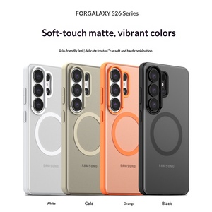 Funda Magnética Mate Compatible con Samsung S26 Ultra, Diseño Liso, Sensación Similar a la Piel, Resistente a Impactos - Product Image 4