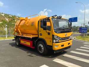 Camion à vide <span class=keywords><strong>pour</strong></span> eaux usées Dongfeng 8m³, Camion d'<span class=keywords><strong>aspiration</strong></span> des eaux usées Dongfeng 8CBM, Camion à vide <span class=keywords><strong>pour</strong></span> fosses septiques Dongfeng 8 mètres cubes - Product Image 3