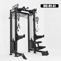 WENDY - Appareil de fitness complet pour la maison - Machine Smith - Rack d'entraînement multifonctionnel pour la musculation