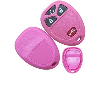 Fabricants de clés de voiture, vente en gros de clés de véhicule, clé à 4 boutons, télécommande sans clé, coque de clé pour G-MC - Product Image 1
