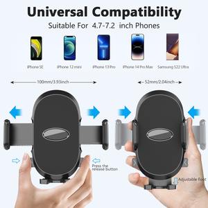 Air Vent Car Phone Holder Telescópico Phone Mount <span class=keywords><strong>Auto</strong></span> Air Outlet Smartphone Support Universal - Product Image 4
