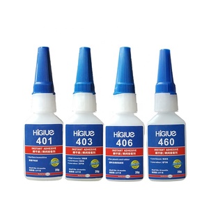 Super pegamento instantáneo HiGlue 401 403 406 415 460 480 495 502 metal plástico caucho adhesivo Super pegamento - Product Image 2