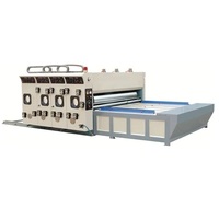 Nouvelle machine d'impression et de découpe flexographique semi-automatique 4 couleurs Royal avec une vitesse de 70 pièces/min