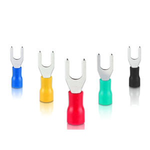 Terminal Eléctrico Aislado Tipo Horquilla, Conector de Compresión en Frío, Terminales de Conexión de Cable Tipo U - Product Image 5