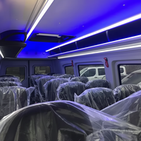 Juego de molduras de plástico ABS termoformado de alta calidad para Mercedes Sprinter, el más vendido, 100% premium para interiores