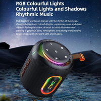 Speaker Zealot M1 Grosir dengan Lampu LED RGB untuk Speaker 30W, Bertenaga Baterai Plastik untuk Home Theatre & Penggunaan Luar Ruangan.