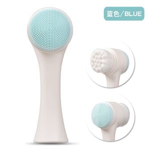 Cepillo de limpieza facial con cerdas suaves de silicona, limpieza profunda manual para lavar la cara fácilmente, uso general - Product Image 5