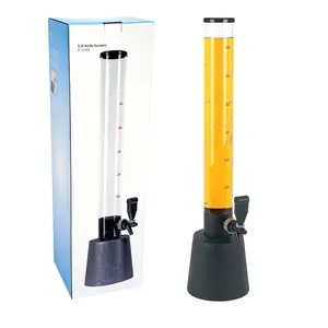 Used for Beer and Beverages Long Pipe and Large Capacity Beer Tower Dispenser 3L