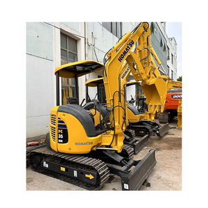 Japón Original 3,5 Ton Komatsu Pc35 Micro Excavadora Komatsu Pc35 pc40 pc56 pc60 con EPA Buen Rendimiento Komastu Pc35mr pc40 - Product Image 3