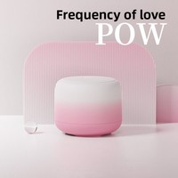 Untuk Speaker Stereo Portabel Tahan Air IP7 Tahan Debu dengan Mikrofon Terintegrasi Baterai 500-1000mAh Model Pribadi Macaron Mini.
