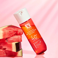 Spray solaire corporel rafraîchissant OEM DOM Bio Pastèque Aloès SPF 40+ PA+++ Hydratant Protection Solaire Efficace en Brume