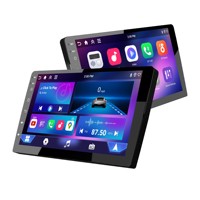 Envío en 7 Días Reproductor de Android para Auto de 9 Pulgadas 2+32G Pantalla Multimedia Universal con CarPlay, Android Auto, DAB y Entrada para Cámara Trasera