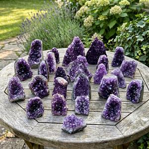 Natural Quality Amethyst Geode Cluster <strong>Crystal</strong> <strong>Crafts</strong> Unique Minerals Amethyst Clusters <strong>for</strong> Souvenirs - Product Image 3