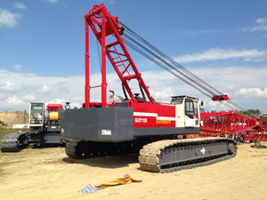 燃料効率の良い中国ブランド<span class=keywords><strong>Fuwa</strong></span> 120トンクレーン<span class=keywords><strong>QUY120</strong></span>クローラークレーン最大69mリフティング高さホットセール - Product Image 4