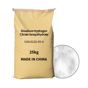 Fabrika Toptan Gıda Sınıfı Sodyum Hidrojen Sitrat Dihidrat CAS 6132-05-4 Gıda Katkı Maddesi 25kg Asitlik Düzenleyici - Product Image 1