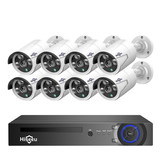 4MP H.265 Smart Face Detection Night Vision Auto IR-CUT 20-30m IR IP66 Waterproof One-Way Audio Outdoors System Surveillance