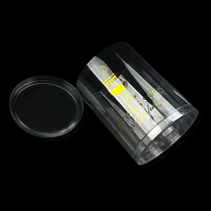 Clear Cylindrical Plastic Packaging Box Cylinder Pvc Clear Gift <strong>Boxes</strong> Pvc Round Box - Product Image 2