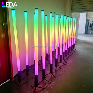 Leda bán buôn 5in1 không dây <span class=keywords><strong>DMX</strong></span> RGB <span class=keywords><strong>LED</strong></span> Pin standpipe pixel ánh sáng sự Kiện Đảng DJ Sân khấu thường vụ pixel Ống - Product Image 2