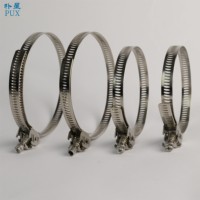 Collier de serrage rapide en acier inoxydable 201 304 pour câbles, tuyaux et échelles métalliques