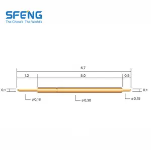 작은 직경 프로브 SF-670 BGA 소켓 테스트 프로브