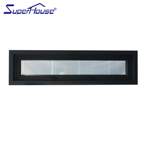 Thermal Break Double <strong>Glazing</strong> Aluminum Awning <strong>Window</strong> with <strong>Reflected</strong> Glass Aluminum Turn Away <strong>windows</strong> - Product Image 3
