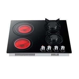 Bếp Bằng Gốm Hồng Ngoại 2 Tích Hợp Mới Với 2 Bếp Ga Cảm Ứng Điện Và Bếp Nấu Cho Bếp Nấu - Product Image 4