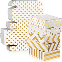Boîtes pliantes en carton blanc recyclé écologique avec logo personnalisé en gros pour cosmétiques, savons, boîtes mystères, boîtes cadeaux, boîtes surprises