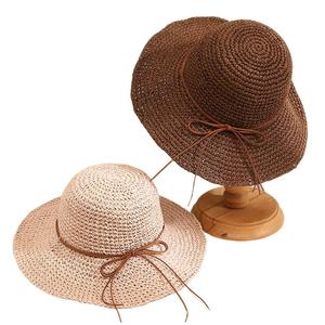 Porkie color al por mayor cinturón clásico forrado cubre perla vaquera Fuqi señoras hombre sombrero para verano - Product Image 6