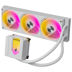 Enfriamiento por Agua para Computadora de Escritorio, Enfriador AIO para CPU, 3 Años de Garantía, Sistema de Enfriamiento por Agua para CPU Uphere de 360 mm, Enfriador ARGB con - Product Image 1