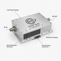 Module amplificateur de puissance RF large bande GaN EVA3051-30-M 30-512 MHz/30 W