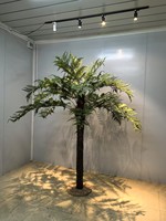 Plante artificielle de fougère imperméable et anti-UV pour extérieur, grande plante de forêt tropicale artificielle pour aménagement paysager de parcs et jardins, vente en gros