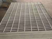 Grille en acier galvanisé pour couvercle de caniveau de drainage et gouttière