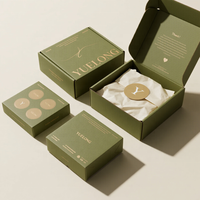 Boîte d'expédition personnalisée avec papier cadeau, emballage pour vêtements, carton ondulé de qualité supérieure, boîte d'expédition pour vêtements, lingerie, colis postal