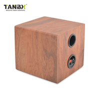 Boîte vide pour caisson de basses de voiture, boîte en bois, coque, 6,5/6 pouces, caisson de basses audio de voiture de haute qualité, boîte vide pour haut-parleur