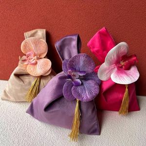 Nhung ủng hộ đám cưới túi-tái sử dụng Phong lan kẹo Pouch cho mỹ phẩm Nước Hoa Quà Tặng Bao bì & đặc biệt tổ chức sự kiện lễ kỷ niệm trang trí nội thất - Product Image 3