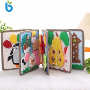 <span class=keywords><strong>Livre</strong></span> d'activités silencieux BABUR pour <span class=keywords><strong>la</strong></span> maternelle, puzzle pour enfants <span class=keywords><strong>en</strong></span> coton pour les tout-petits - Product Image 3