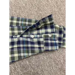 Camiseta Polo Personalizada con Logotipo, Camiseta de Manga Larga Bordada para Hombre, Camiseta de Manga Larga a Cuadros de Doble Capa, Fabricante de Camisetas - Product Image 6