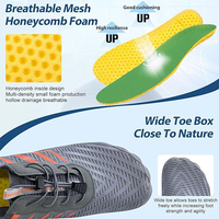Chaussures de randonnée et de course à pied respirantes pour hommes et femmes Chaussures antidérapantes pieds nus Wading & Creek Trace Upstream Shoes