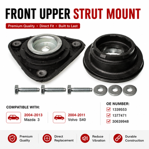 Kit di Montaggio per Supporto Superiore Sospensione Anteriore per Mazda 3 2004-2013 <span class=keywords><strong>Volvo</strong></span> S40 2004-2011 - OEM 30639948 1339553 8646174 - Product Image 1