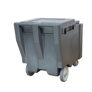 Boîte à glace commerciale portable isolée de grande capacité avec couvercle - Product Image 2