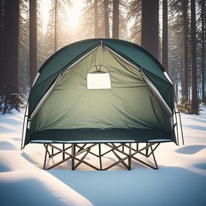 Tenda per culla impermeabile per 1 persona, tenda <span class=keywords><strong>da</strong></span> campeggio portatile pieghevole per tenda <span class=keywords><strong>da</strong></span> terra, tenda <span class=keywords><strong>da</strong></span> pesca all'aperto costruita su culla o <span class=keywords><strong>da</strong></span> usare <span class=keywords><strong>da</strong></span> solo - Product Image 4