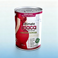 Poudre de racine de Maca noire, extrait d'Aguaje et de fenugrec, complément alimentaire végétalien sans gluten pour le remodelage des hanches et des fesses chez la femme, favorisant la prise de poids