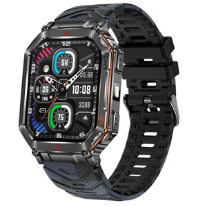 Reloj Inteligente DF KR92 2025 con GPS, Rastreador Inteligente para Hombre, Reloj Inteligente con Llamadas Bluetooth, Altímetro, Barómetro, Brújula y Linterna - Product Image 3
