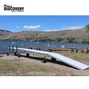 Dock flottant en aluminium pour quai, lac, herbe, passerelle, <span class=keywords><strong>bateau</strong></span>, durable, installation facile, dock à roulettes - Product Image 3