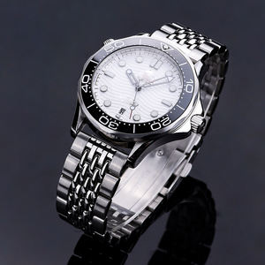 <span class=keywords><strong>Bracelet</strong></span> de montre en acier inoxydable à sept perles <span class=keywords><strong>Bracelet</strong></span> de montre en métal <span class=keywords><strong>Bracelet</strong></span> de chaîne de luxe avec double boucle de sécurité - Product Image 6