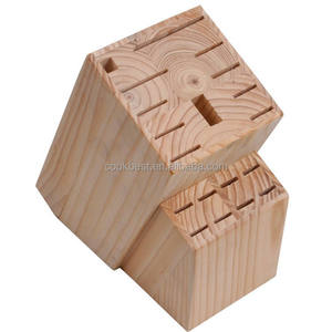 Juego de cuchillos HSK Bloc mango de madera 6 piezas 20 piezas Juego de cuchillos de acero inoxidable juego de cuchillos de cocina con bloque de madera - Product Image 5